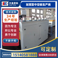 加宽型中空板生产线