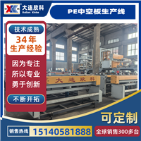 PE中空板生产线