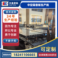 中空隔音板生产线