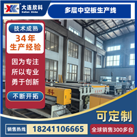 多层中空板生产线